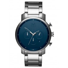 MVMT MC01-SBLU Chrono Midnight Silver 45mm 10ATM